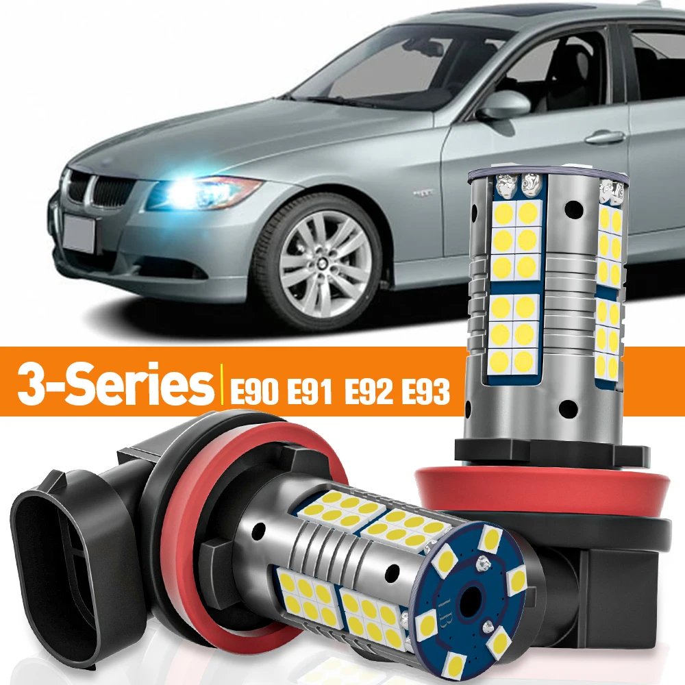 

2pcs LED Daytime Running Light DRL For BMW 3 Series E90 E91 E92 E93 2007 2008 2009 2010 2011 2012 2013 Accessories Canbus Lamp