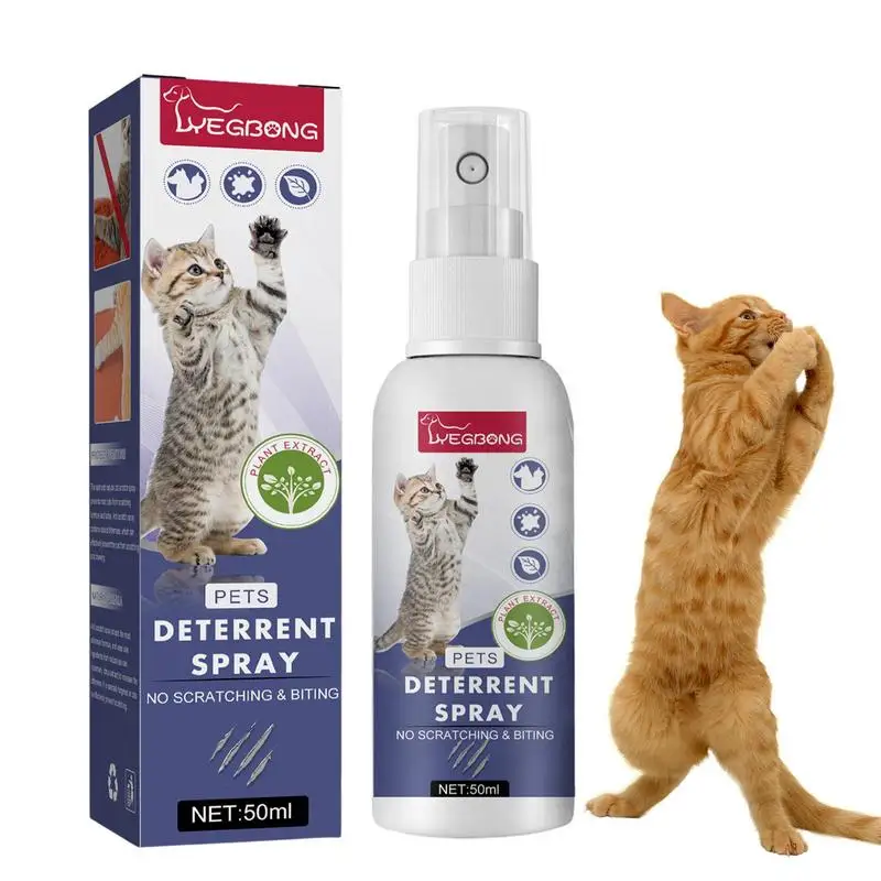 

Anti Chew Bitter Spray 50ml Stop Chewing Spray For Cats Dogs Stay Away From Restricted Areas For Pets Behavior Training Suitable