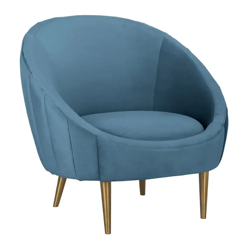 Лидер продаж современный бархатный диван для отдыха дизайн фиолетовый с высокой