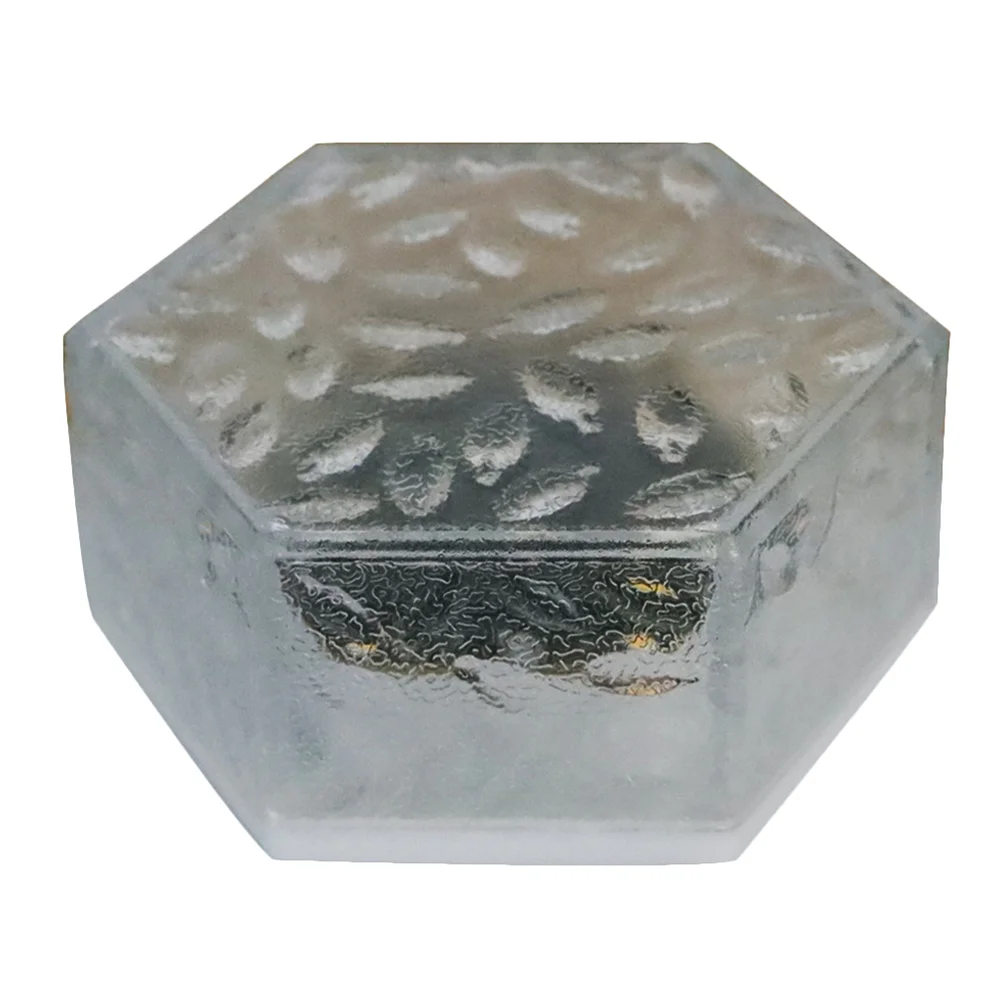 

Lights Solar Brick Ice Cube Light Paver Led Powered Outdoor Pathway Landscape Block Ground Waterproof Glass Garden Patio