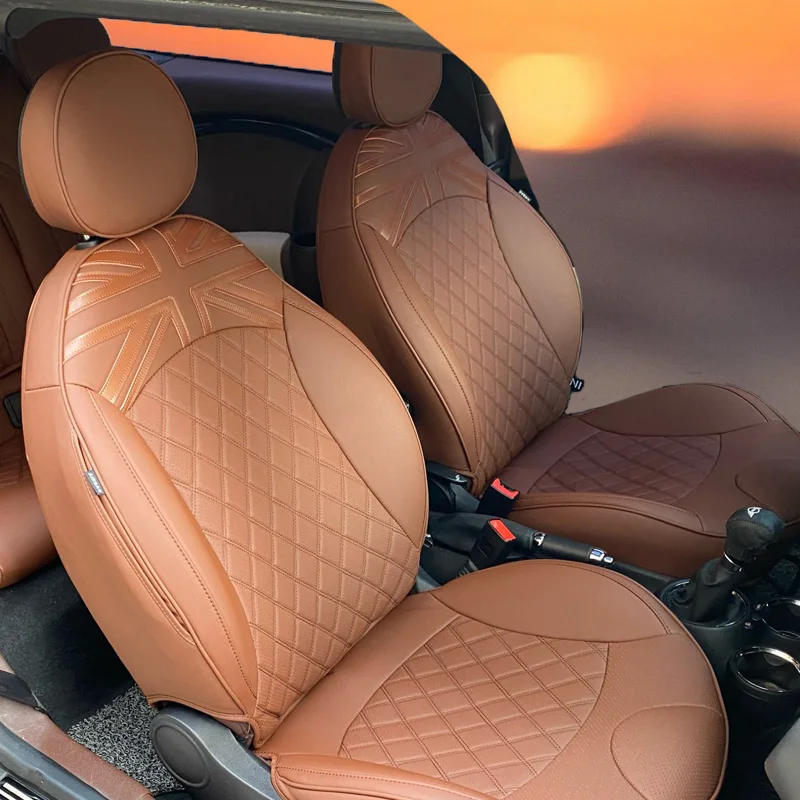 Car Seat Cover Protector Cushion For Mini Cooper R50 R53 HATCHBACK R55 CLUBMAN R56 R57 R58 R59 ROADSTER R60 COUNTRYMA