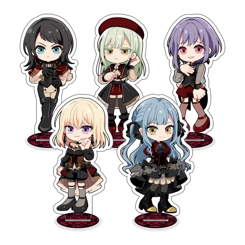 Аниме BanG Dream! Ave Mujica 10 см акриловая подставка Mortis Oblivionis Doloris Amoris Timoris модель тарелка