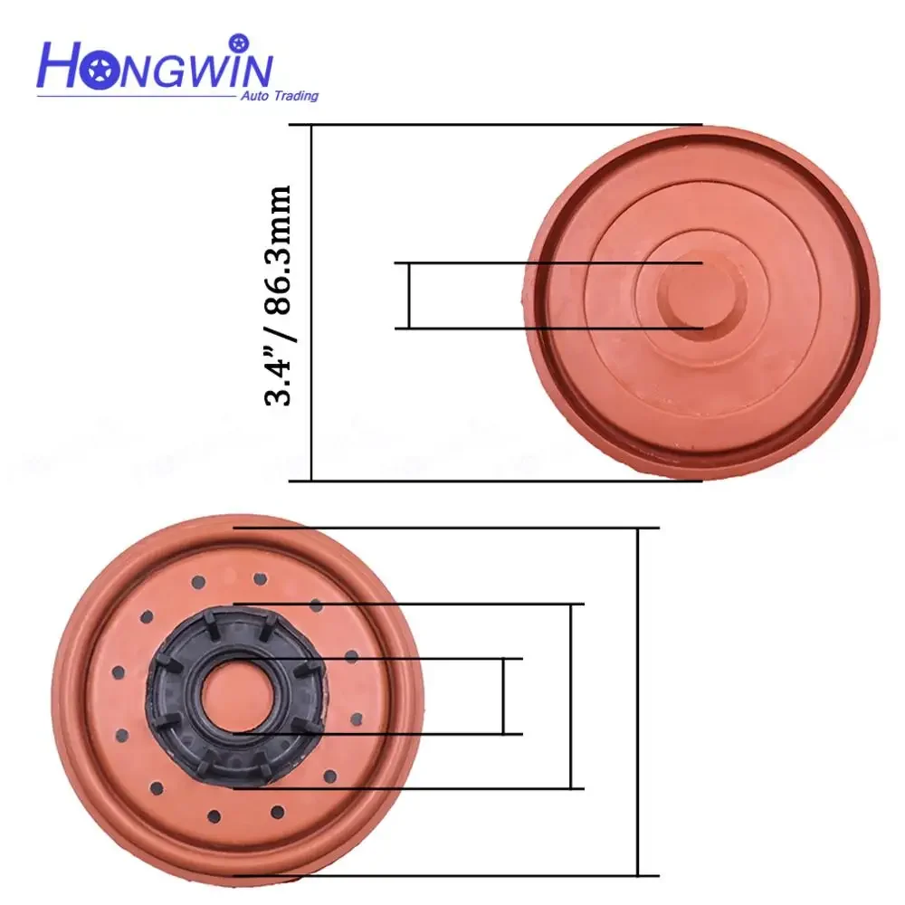 Масляный сепаратор диафрагма PCV мембрана клапана для Porsche Cayenne 3.2L M02.2Y 2002-2010 95511076500