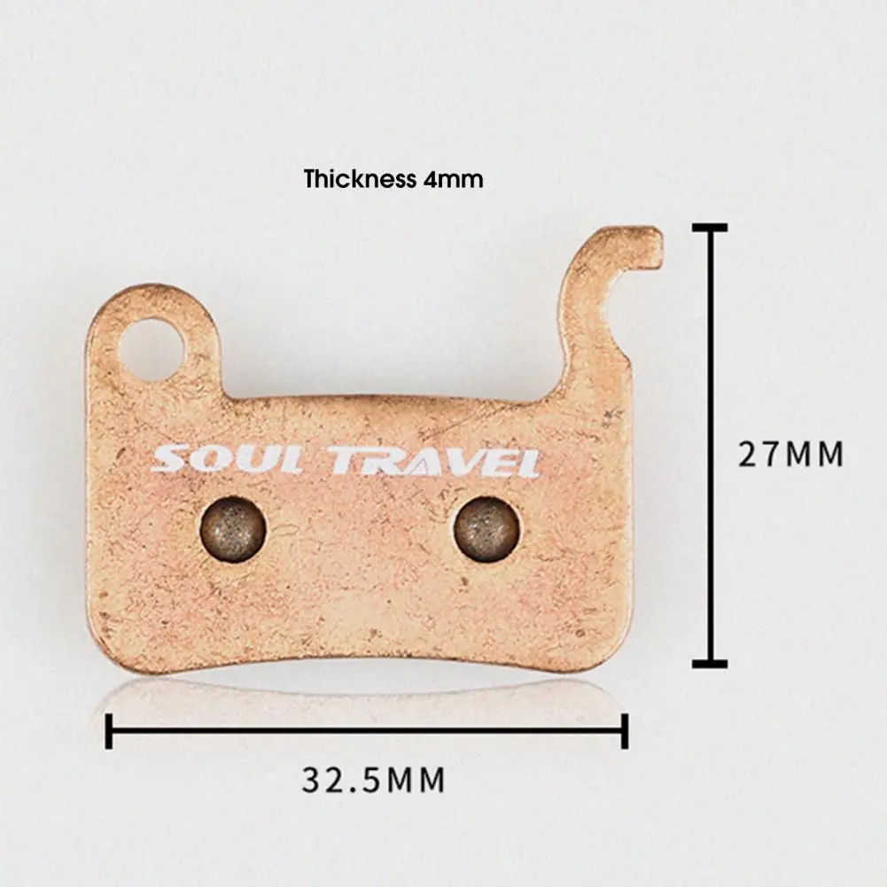 

1 Set Cycling Brake Pad Useful Long Service Life Fine Workmanship for Bicycle Bike Disc Brake Pad Bicycle Disc Pad