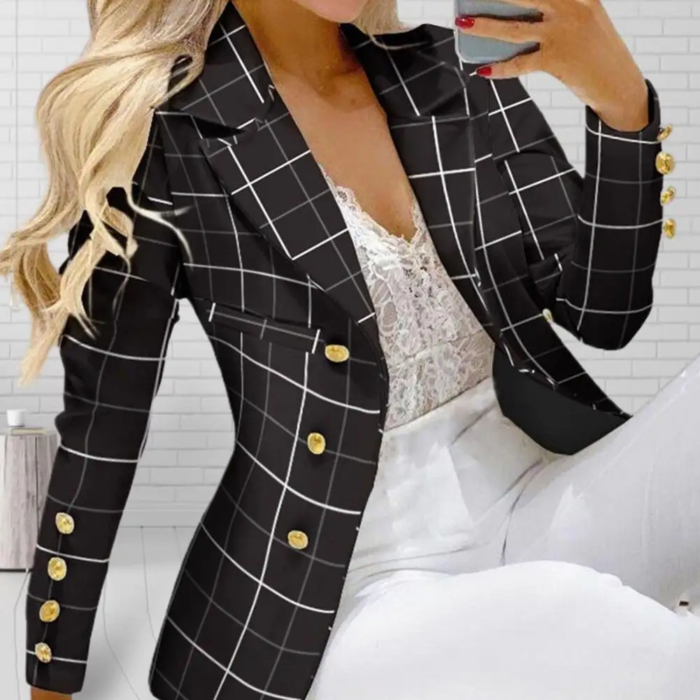 

2 Pcs/Set Women Blazer Pants Set Turn-down Collar Cardigan Two Piece Set Flower Print Spring Coat Trousers Suit For Daily Wear