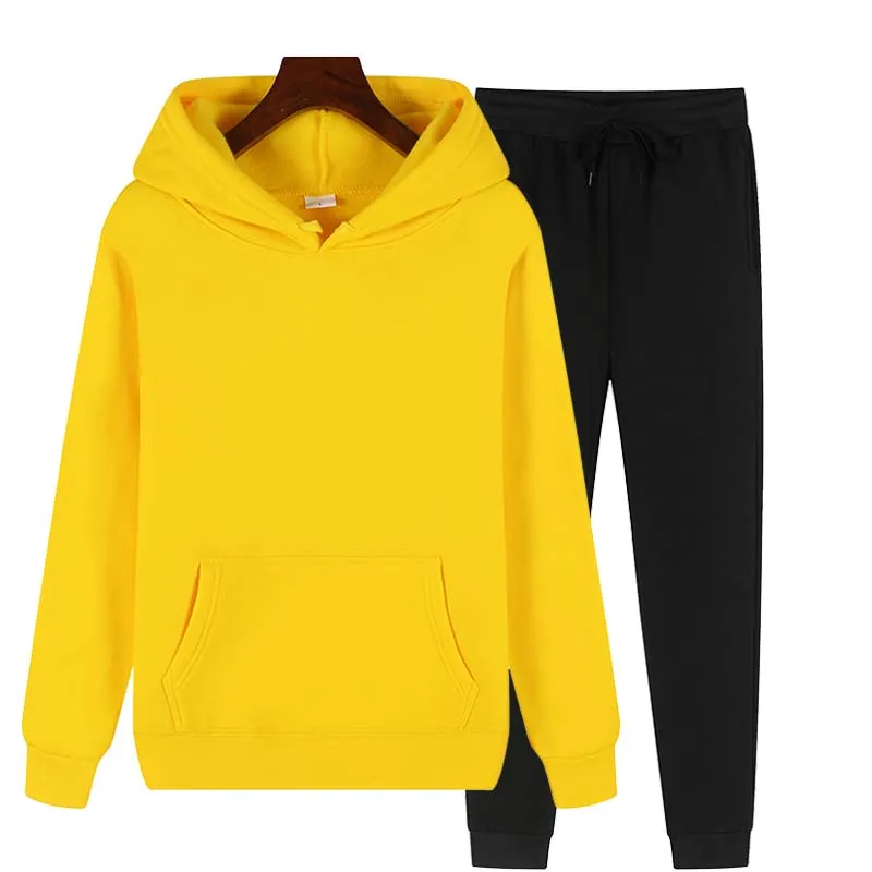 

2022 New Customized Women Hoodies Sweatshirt High Quality Casual Sportswear Set Logo Print Custom Image Wholesale