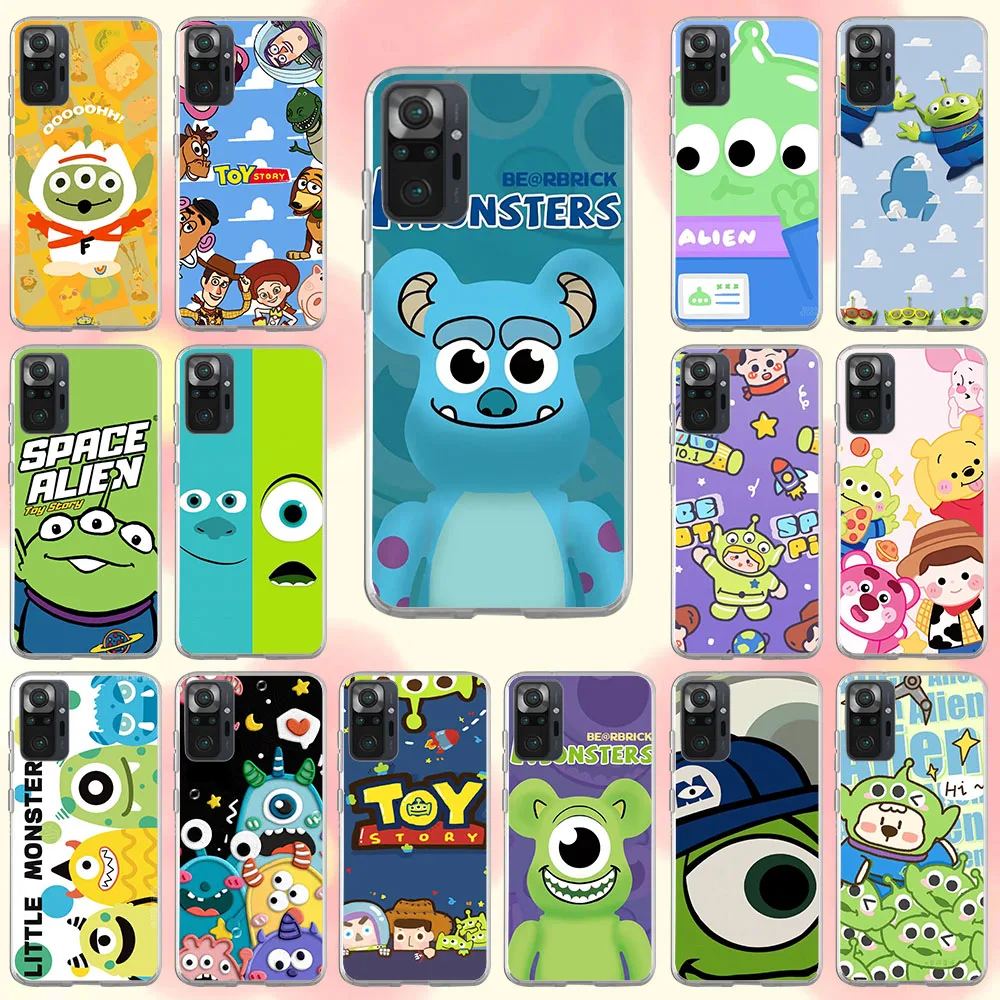 HZ-44 Monster Alien Soft чехол для Tecno Pova 2 3 4 Neo Camon 15 16 17 17P 18 18T 18P 18i 19 Premier Pro