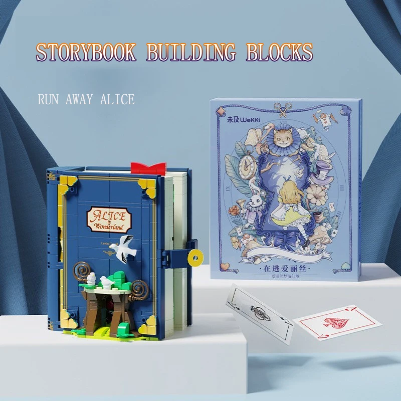 Новинка 2023 сказочный город из серии On The Run Alice рассказания сборные строительные