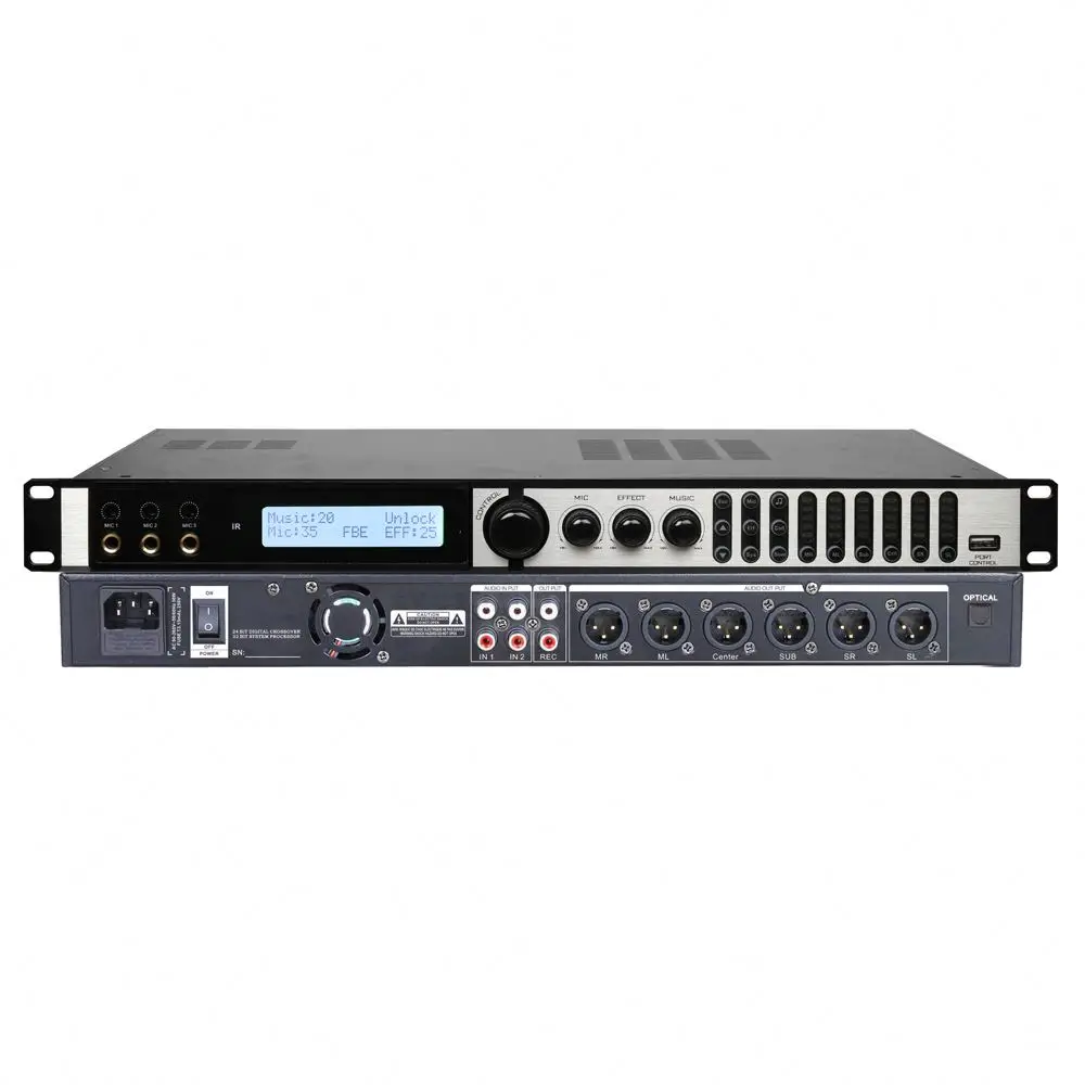 

DSP Pre-Effects Digital Karaoke Amplifier Karaoke Amplifier Reverb Equalizer Audio Digitale De Som Module Amplifier Usb
