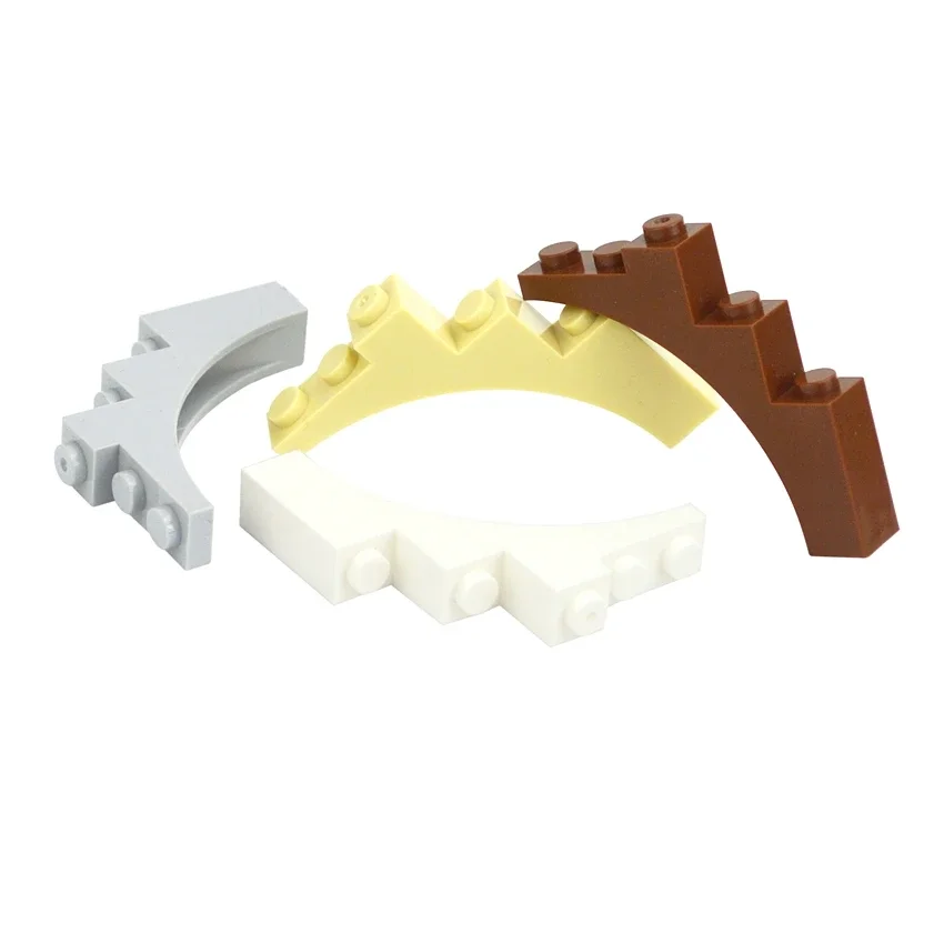 Конструктор MOC Арка 1x5x4 изогнутый кирпич технический сменный захват совместимый