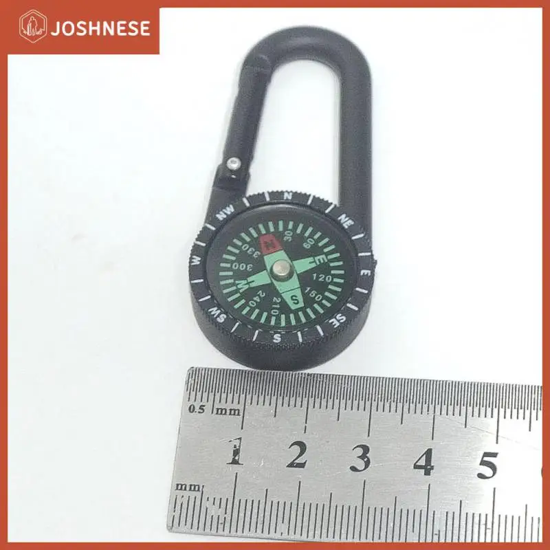 

Waist Buckle Compass Portable 30 G Mountaineering Buckle Split Ring Thermometer Hook Buckle Outdoor Supplies Carabiner Practical