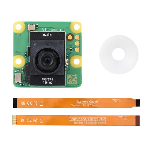 Для камеры Raspberry Pi AI 12,3 МП с датчиком Sony IMX500 AI RP2040 MCU для Raspberry Pi