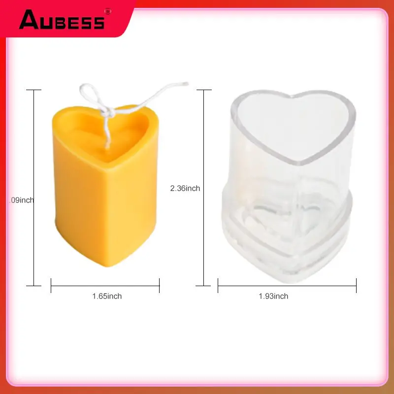 

Форма для свечей ручной работы «сделай сам», трехмерная цилиндрическая вогнутая форма для изготовления свечей, пластиковая акриловая Форма, наборы