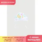 CROCKID, чепчик, универсальный, К 8037, пончики на белом