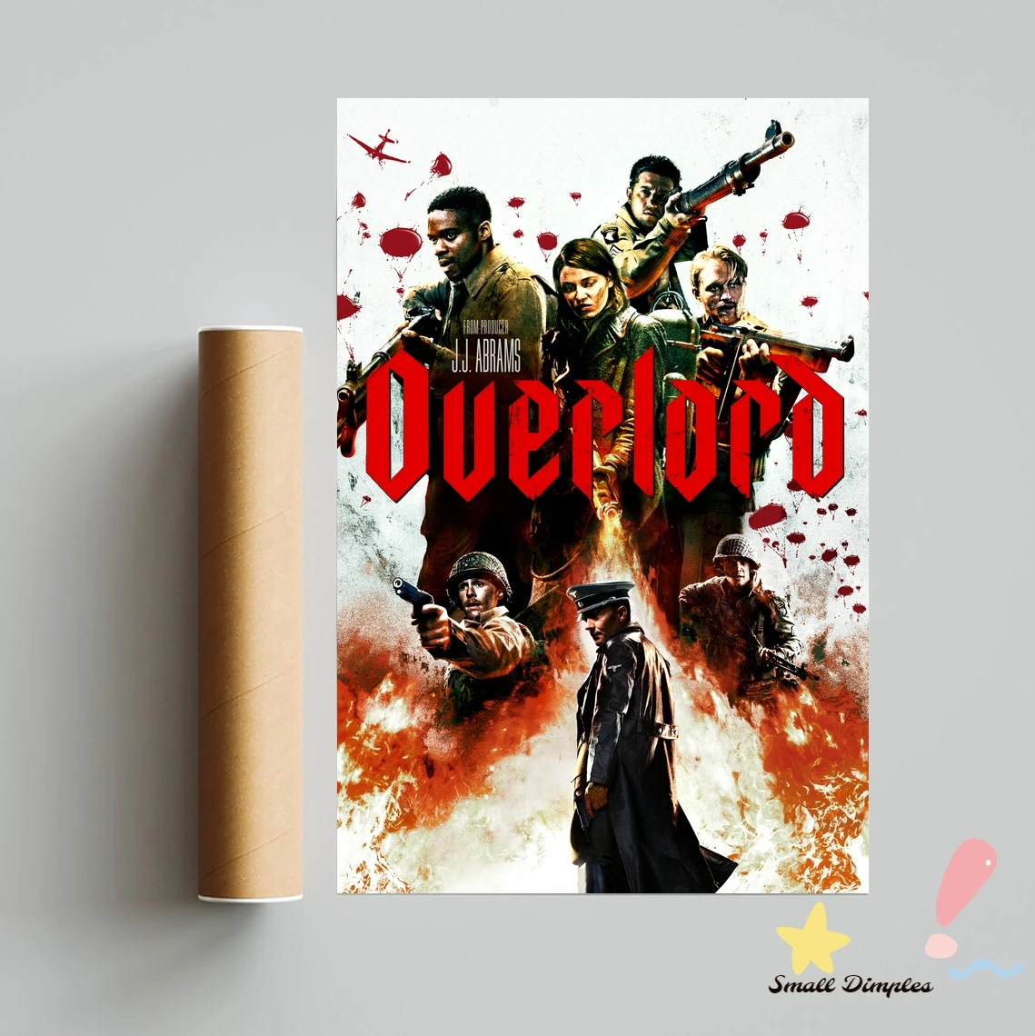 Постер фильма Overlord, холст, художественный принт, украшение для дома, настенная живопись (без рамки) (art.: 3920caa593364) - 3920caa593364
