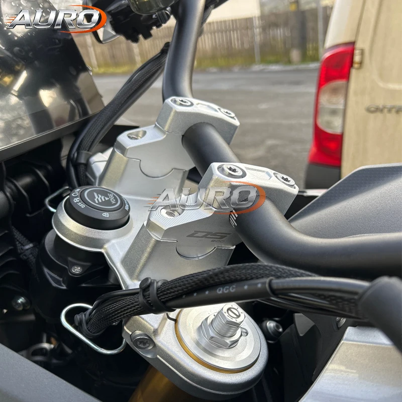 Фото Удлинители руля (райзеры) для VOGE DS900X DSX 900, алюминиевые, с ЧПУ, для увеличения высоты и утяжеления руля №5