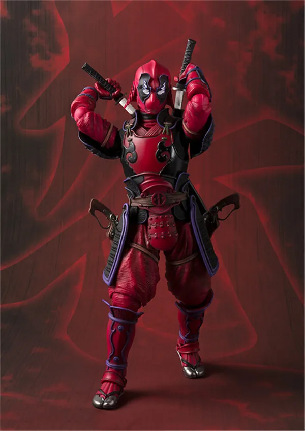 

Star War Marvel Deadpool Action Figure X-men Kabukimono Super Hero Model Toys