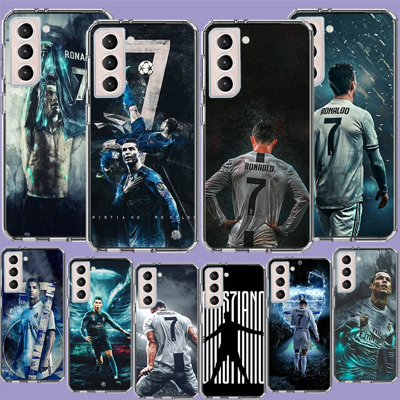 

CR7 Football Star Ronaldo Phone Case For Galaxy A14 Samsung A02S A12 A22 A32 A42 A52 A72 A13 A33 A53 A73 5G A03 A03S A23 A30S A5