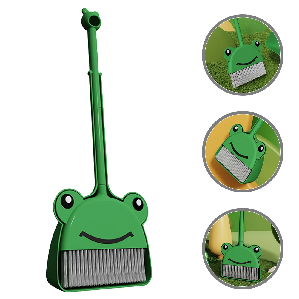 

1 Set of Cleaning Tool Baby Sweeping Small Broom Dustpan Kindergarten Cleaning Tools