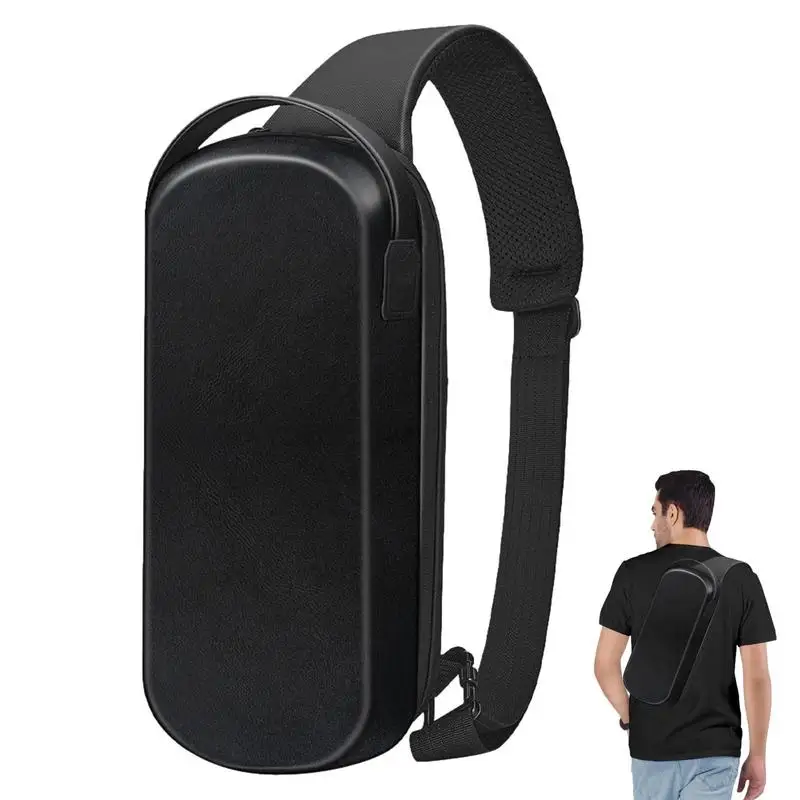 

Carrying Case For Steams Deck Console Accessories Shockproof Hard Shell Crossbody Shoulder Chest Backpack Home Storage Bag