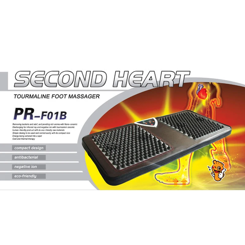 Коврик нефритовый с ИК-подогревом для массажа ног