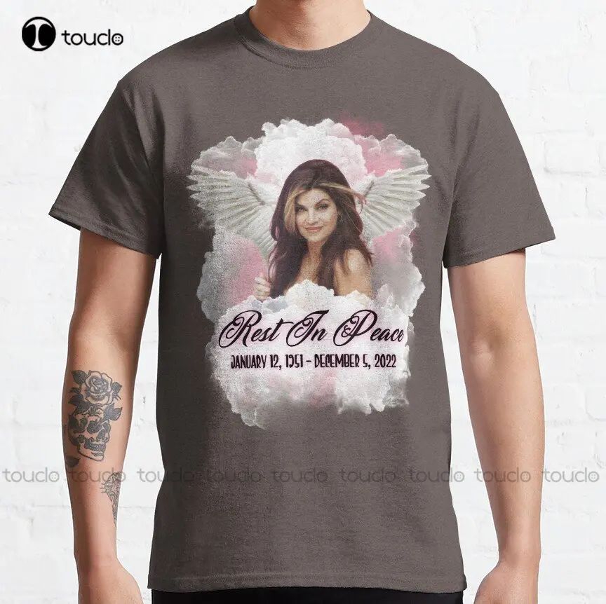 

Rest In Peace Kirstie Alley Rip Classic T-Shirt Golf Shirt Custom Aldult Teen Unisex Digital Printing Tee Shirts Custom Gift