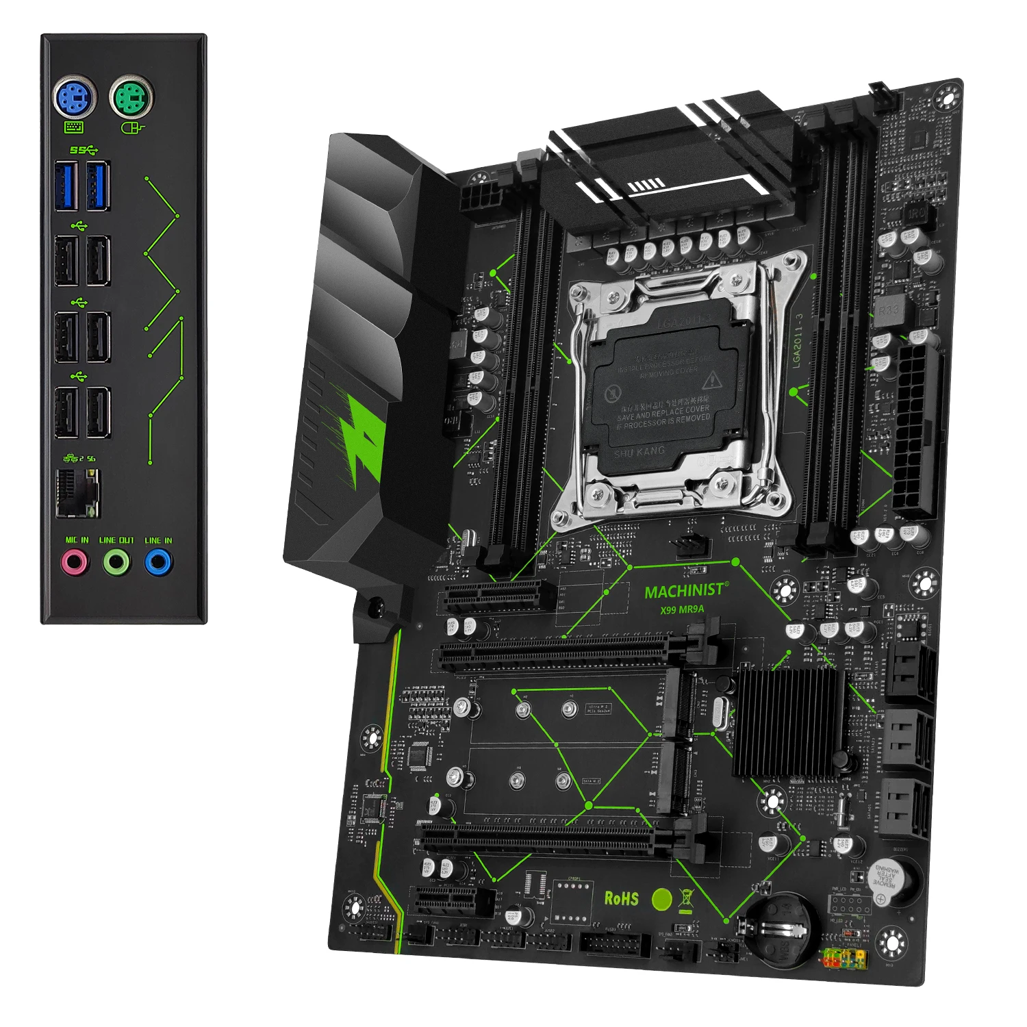 MACHINIST X99 материнская плата LGA 2011-3 комплект с Xeon E5 2660 V3 CPU Set 32G = 4*8G DDR4 RAM Combo