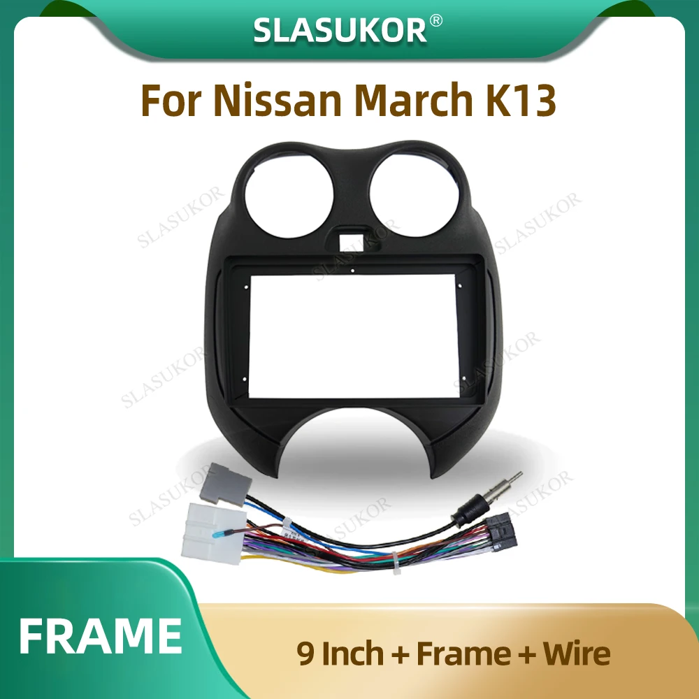 

Панель радиоприемника 9 дюймов для Nissan March K13 2010-2013