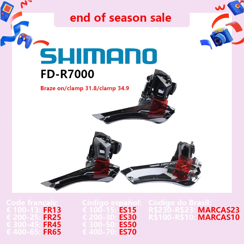 Shimano 105 FD-R7000 5800 5801 Front Derailleur 2x11 Speed B