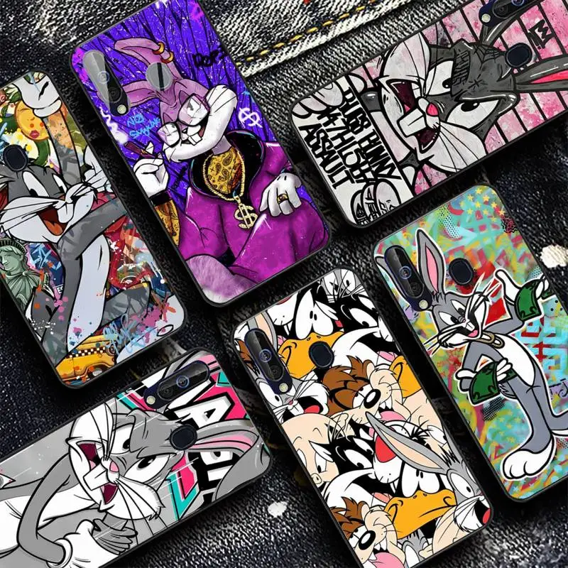 

Funny Cute Rabbit Wolf dog Phone Case For Samsung A 10 11 12 13 20 21 22 30 31 32 40 51 52 53 70 71 72 73 91 13 shell