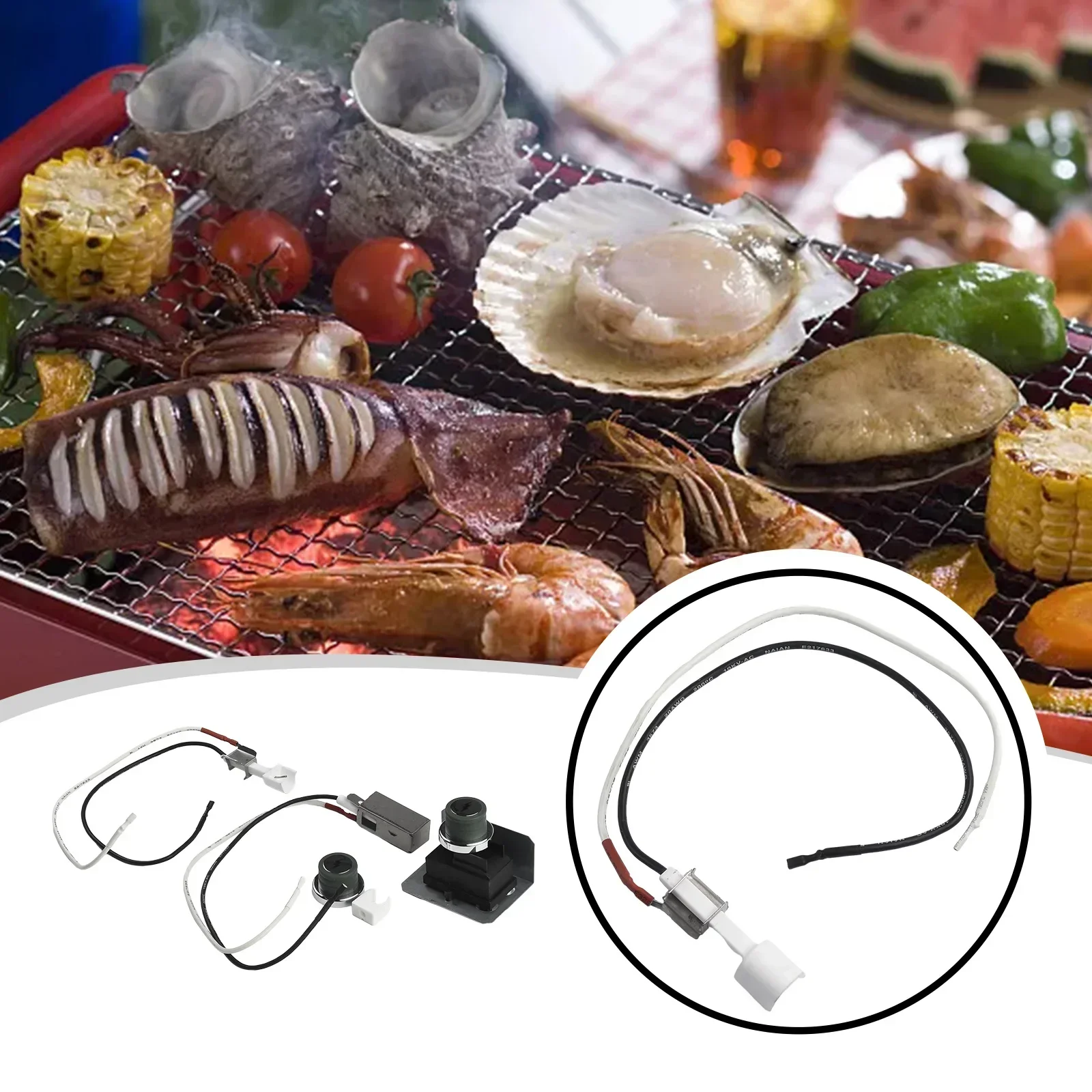 Комплект воспламенителя. Обновите свой решітку Weber. Замените воспламените с