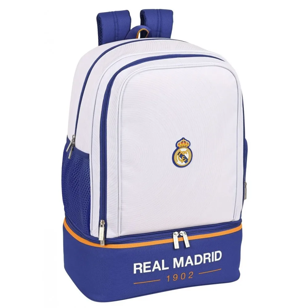 Cartera Extraescolares de Real Madrid 1ª Equipación 21/22 380x60x280 mm