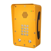 Cold-roll Steel Sheets Auto Dial IP65 Custom Color Emergency Call Box Highway Emergency Telephones