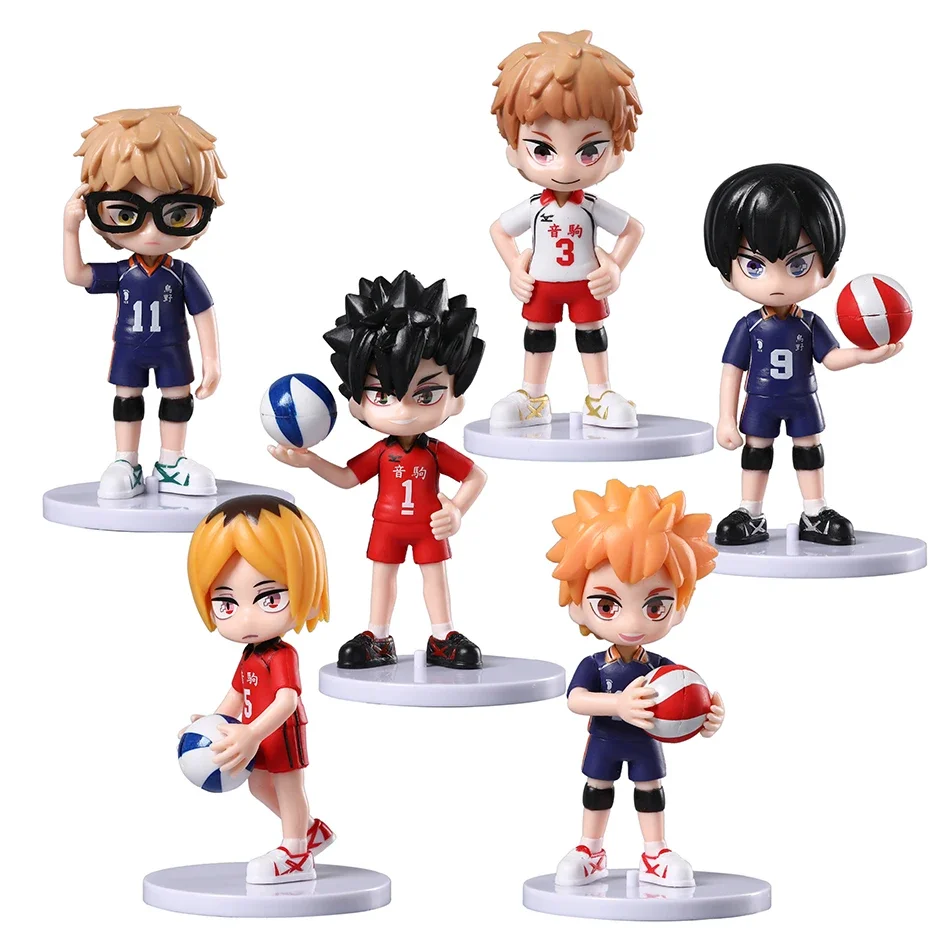 Hinata Shoyo Tobio Kageyama Kozume Kenma Tetsurou kuroo, милые игрушки, фигурки, модели, куклы, полный набор (art.: 3920c8cd65762) - 3920c8cd65762