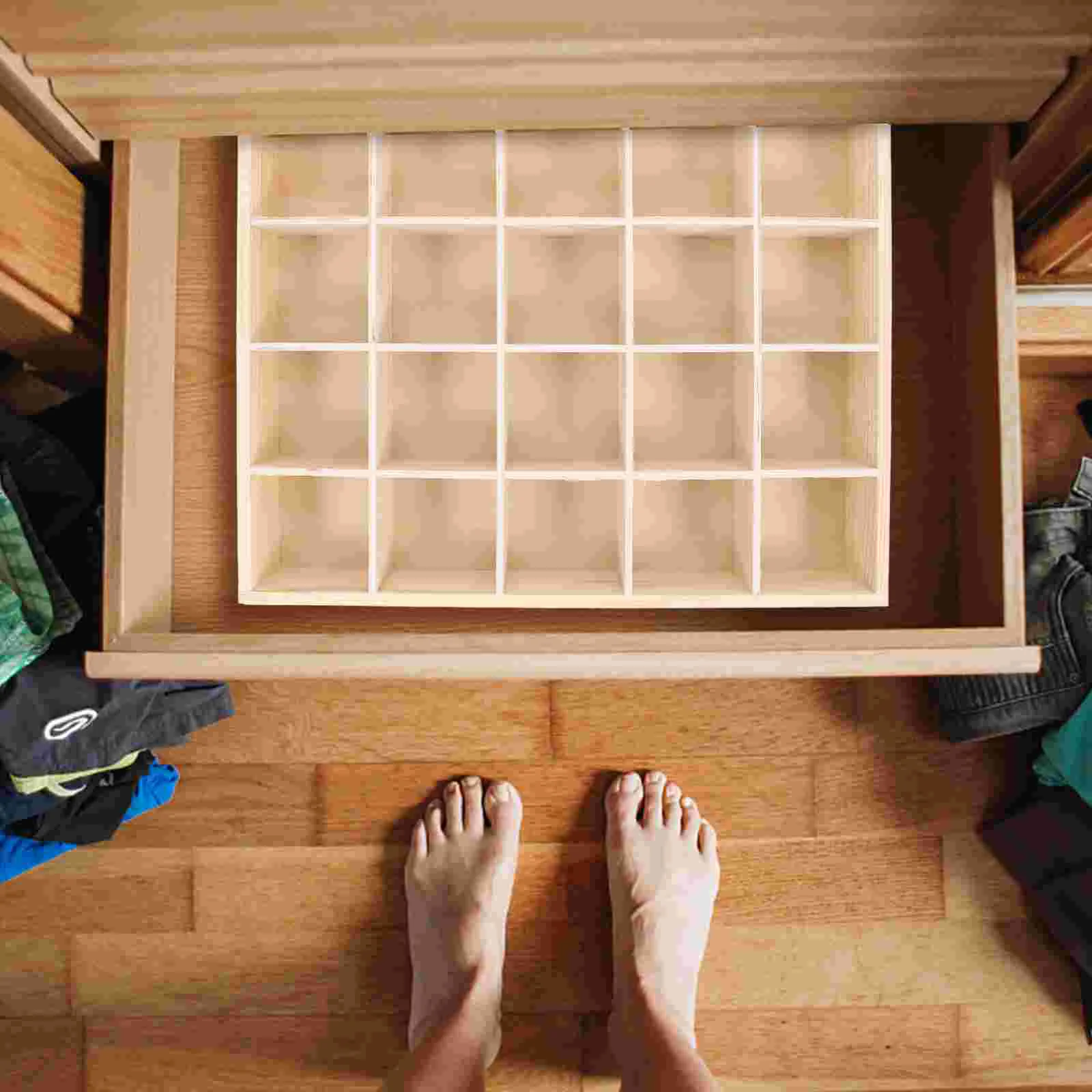 20-х отделений поднос для нижнего белья комода трусиков органайзер ящик хранения