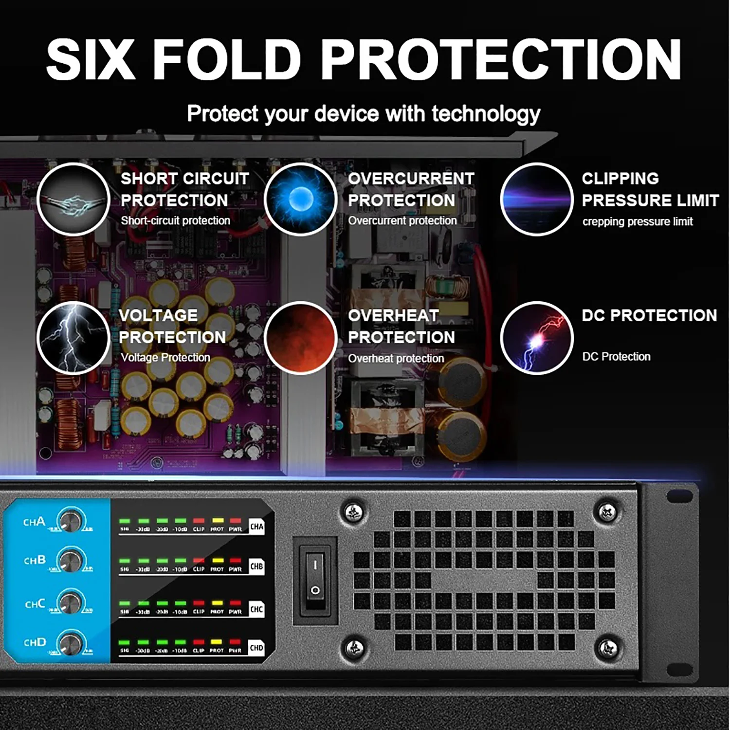 Цифровой усилитель GAP-604