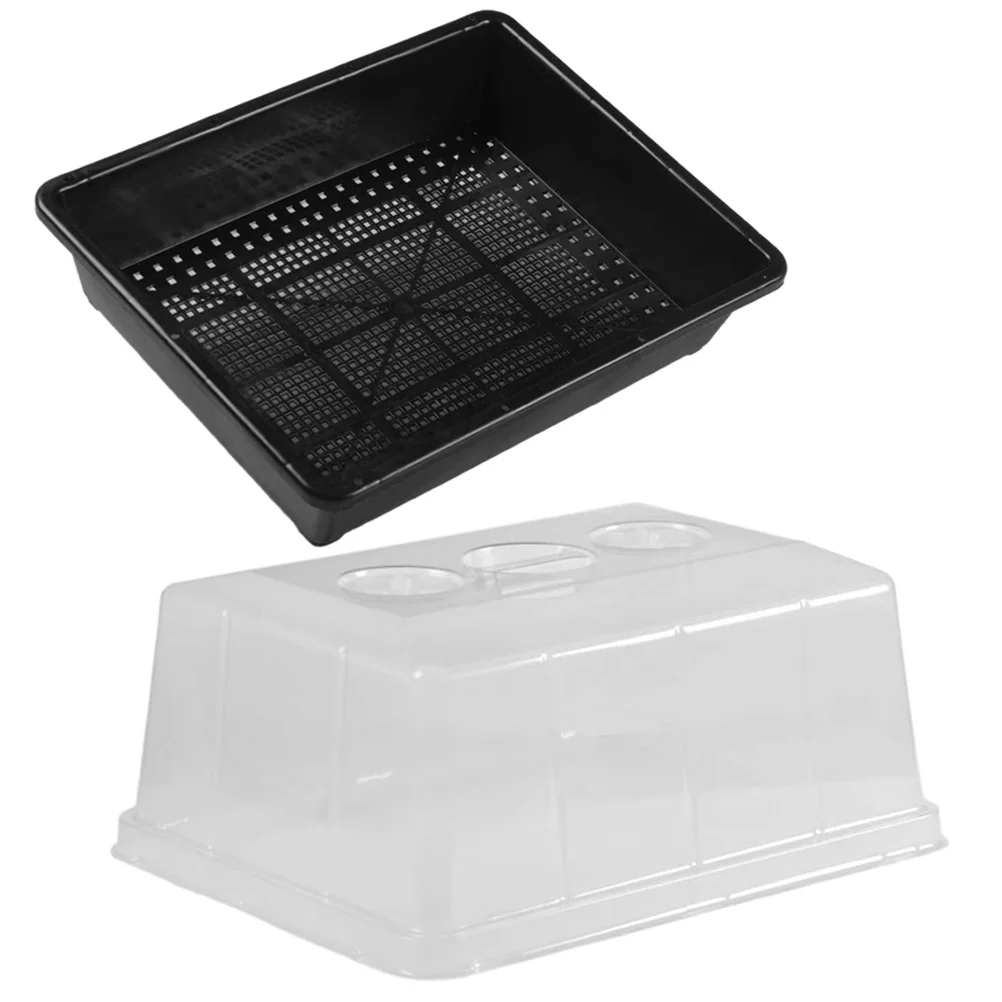 

Outdoor Tray Plastic Trays Humidity Dome Flowers Starting Floral