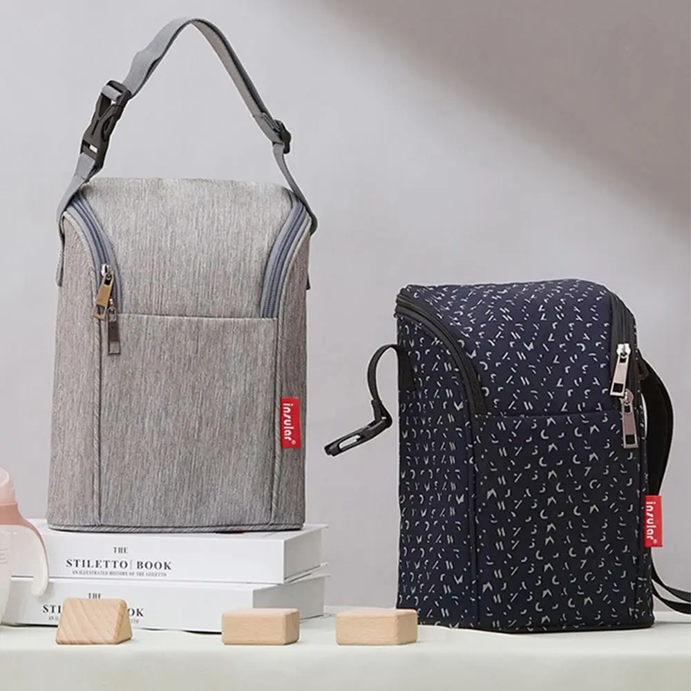 

Leak-proof Heat Insulation Large-capacity Stroller Hanging Bag Baby Food Bag Breast-milk Storage Bag Feeding Bottle Bag