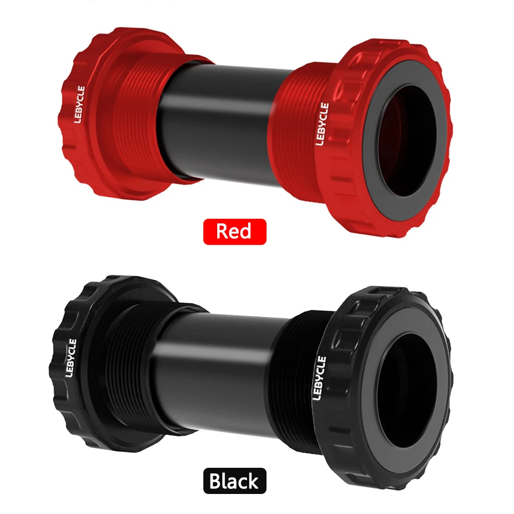 

High Quality Bicycle Bottom Bracket Aluminum Alloy Mountain Bike Screw-in Axisfor Road MTB Cycling Part Crankset axle24-24/22-24