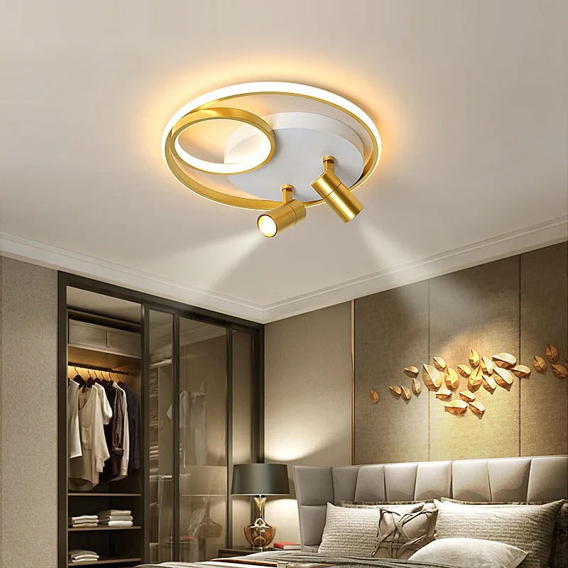 

Modern Led Ceiling Lights For Living Room Bedroom Study Room With Spotlight Surface Mounted Ceiling Lamp Indoor Fixture AC85-265