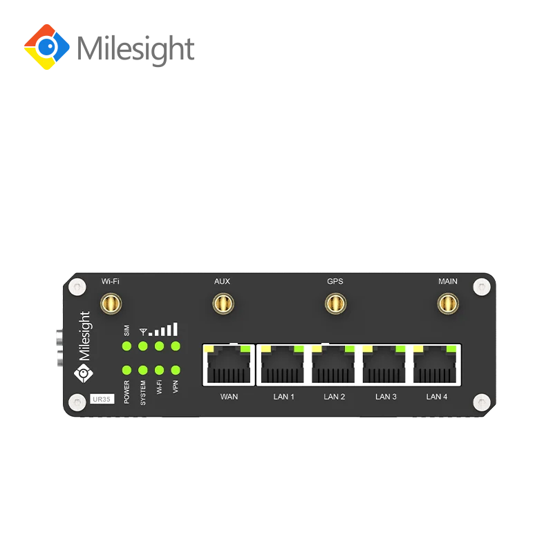 

M2M UR35 Industrial Cellular Router with 3G 4G Dual SIM Card