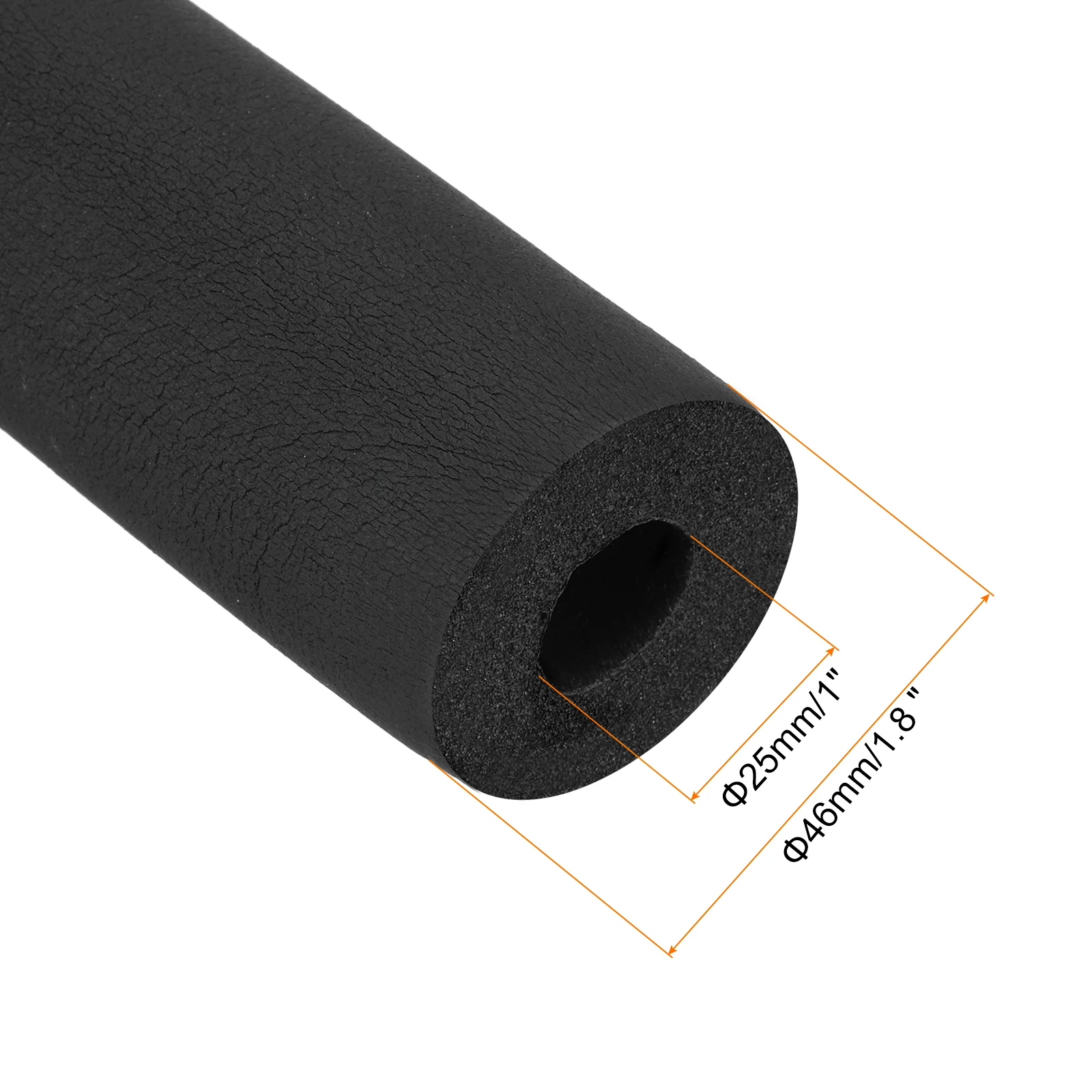 

1 метр NBR губка из пенопласта резиновая трубка оборудование для фитнеса ручка термоизоляционная труба держатель трубопровода губка защитный рукав