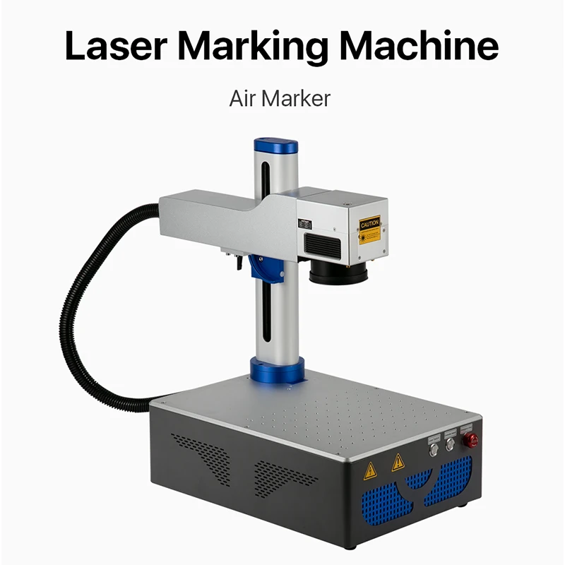 1064nm Laser Marking Machine Raycus 20W 30W Foldable Fiber Machine Free Shipping DHL FEDEX for DIY Marking Metal Gift