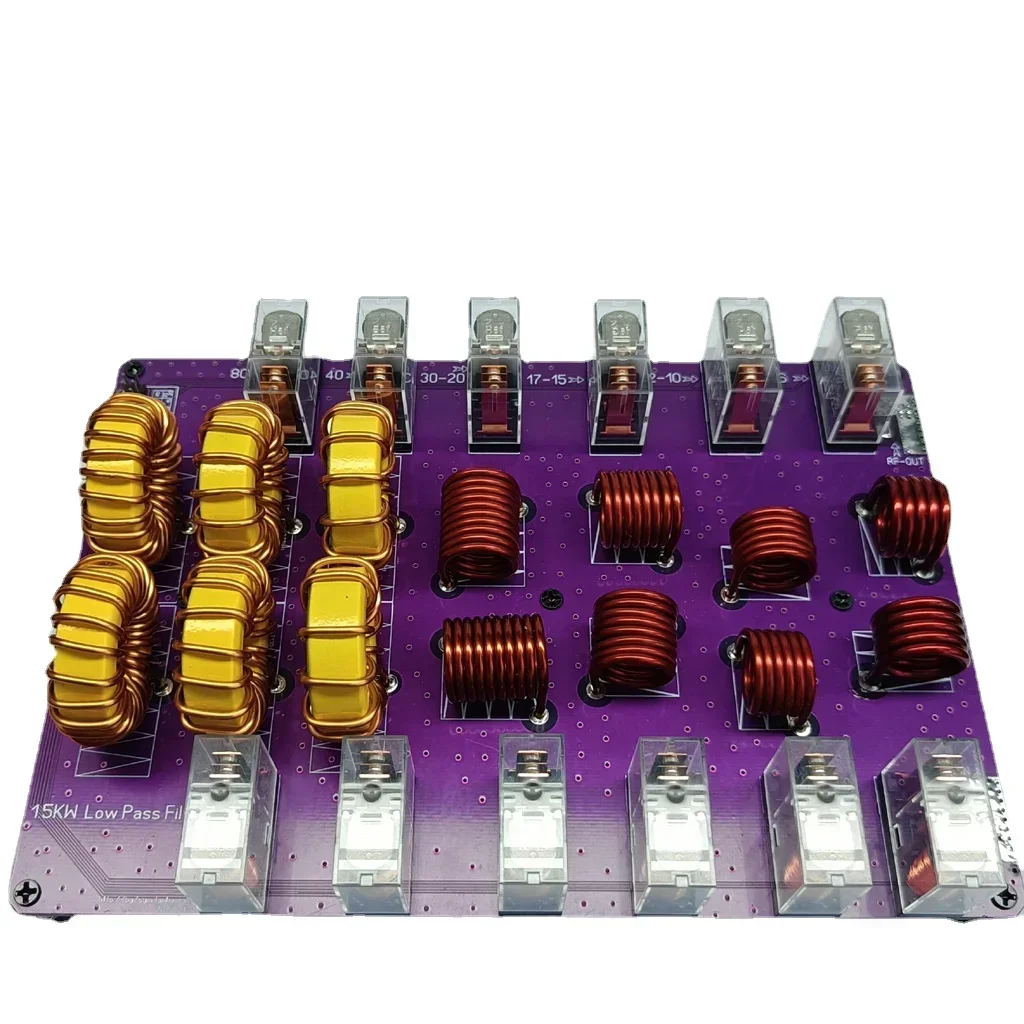 1500 Вт 50 Ом 1 8-54 МГц Поддержка SSB CW FM LPF Фильтр нижних частот для HF коротковолнового