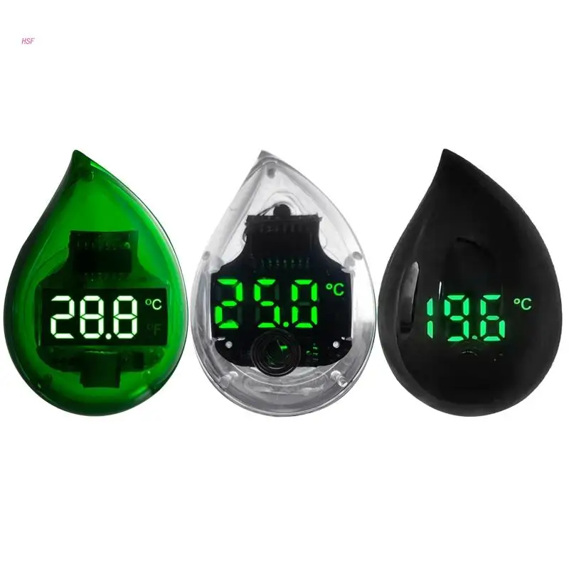 

Aquarium Digital Thermometer Self-Adhesive LED Display for Touch Screen No Wires