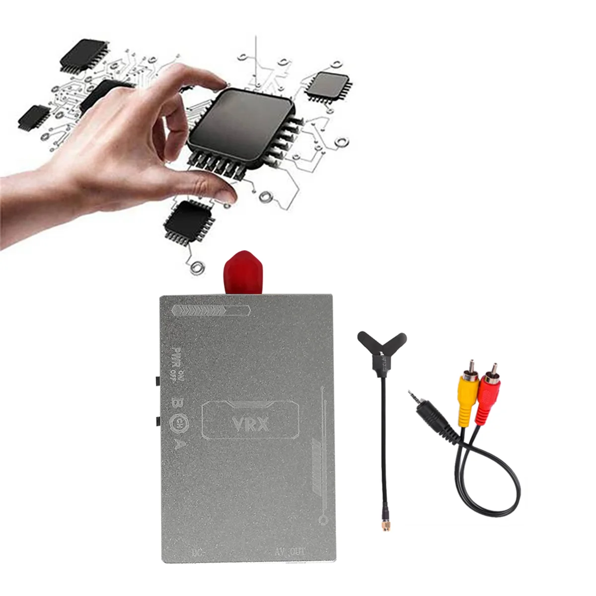 Видеоприемник 3 3G VRX FPV 16CH DC 7-36V для RC Racing Drone