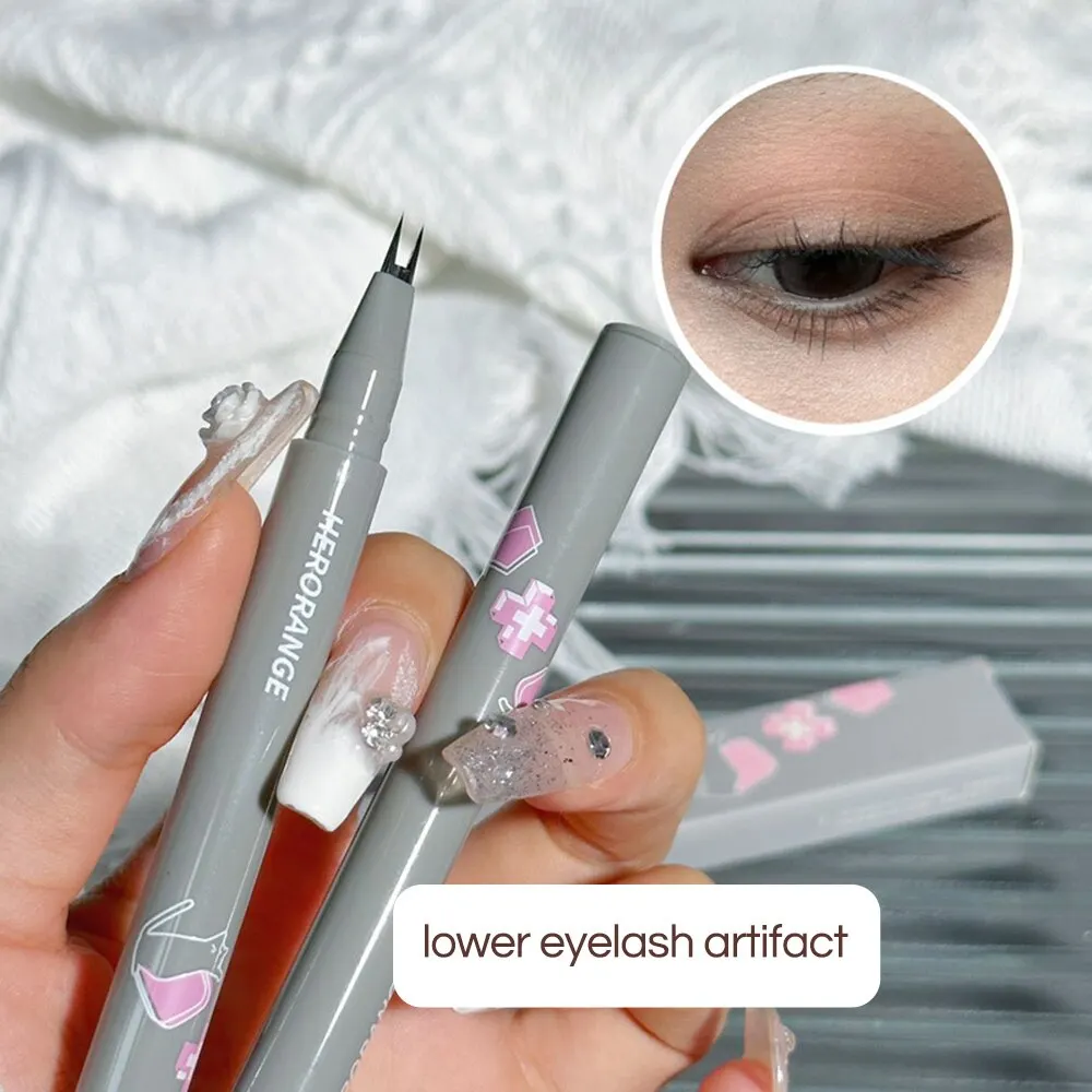 Карандаш-подводка Herorange С Двойным Кончиком Водостойкая Сверхтонкая Для Нижних