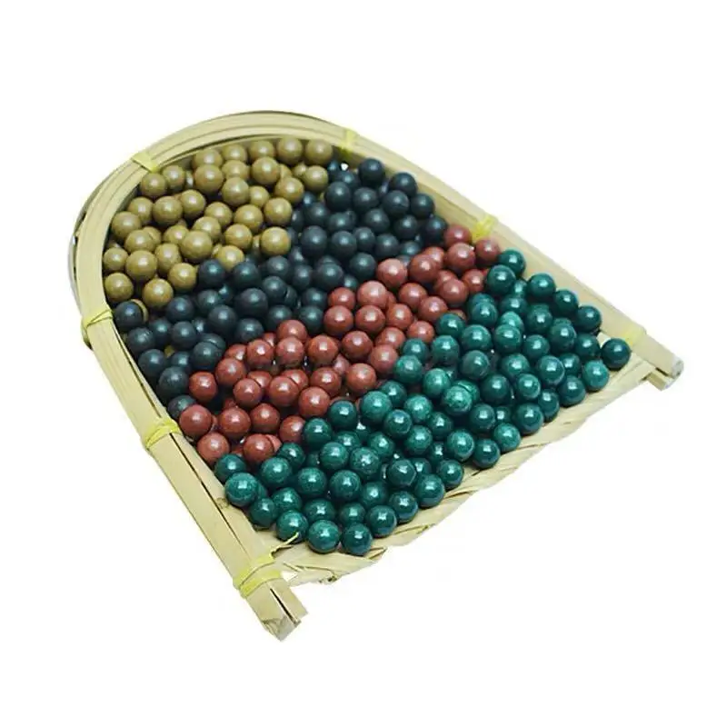 

9-10mm 50/100pcs Slingshot Practice Ammo Hard Mud Ball Outdoor Hunting Dedicated Slingshot Smooth Surface High Temperature