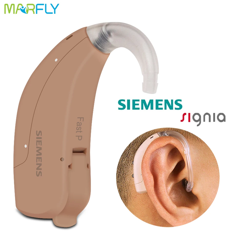 

Siemens Signia Hearing Aid For Deafness Ear Sound Amplifier 120dB Chips 4 6 Channels Original High Quality Deafness Headphones