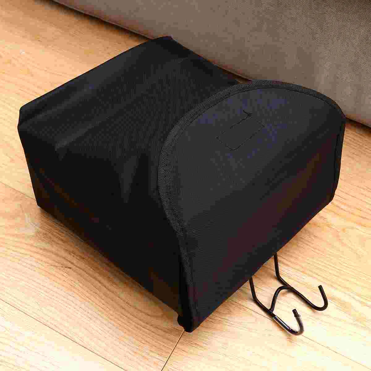 

Bike Basket Foldable Small Cat Carrier Front Removable Handlebar Basket for Kids ( Black )